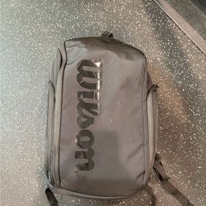 Wilson Black Backpack